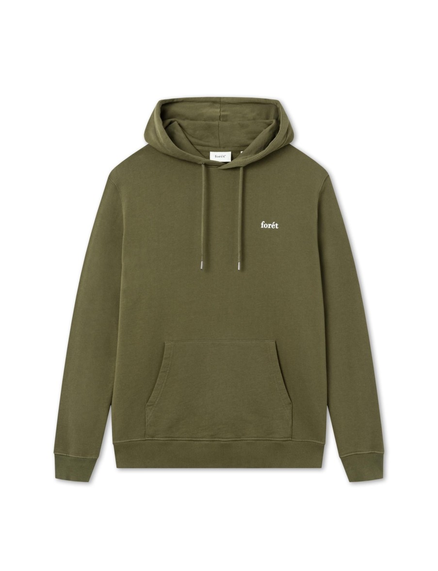 Forét Deer Hoodie-Army | Hoodies