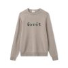 Forét Meadow Wool Knit-Khaki/Darkgreen | Sweatshirts