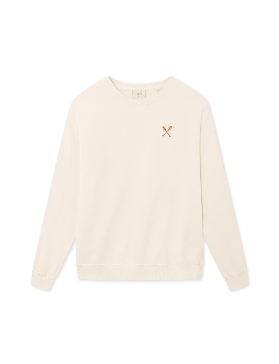 Forét Sail Sweatshirt-Cloud | Sweatshirts