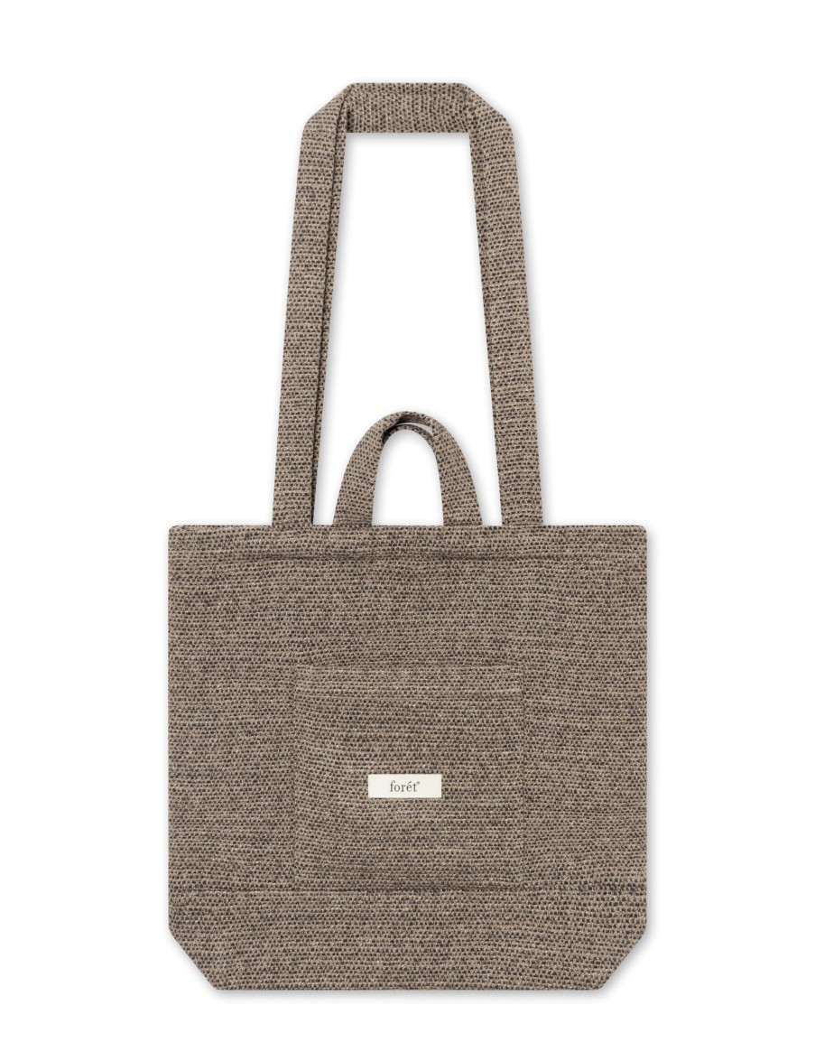 Forét Foret Tote Bag-Beige/Black | Goods