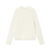 Forét Tundra Wool Cable Knit-Cloud | Knitwear