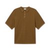 Forét Loch Polo Knit-Rubber | T-Shirts