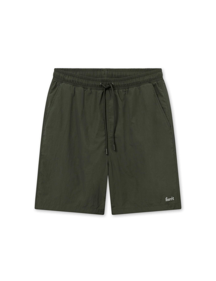 Forét Marine Swim Shorts-Dusty Olive | Shorts