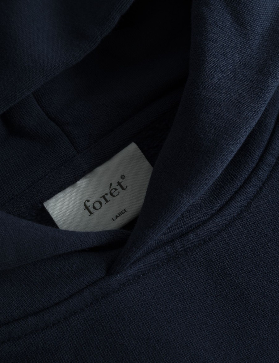 Forét Noon Hoodie-Navy | Hoodies