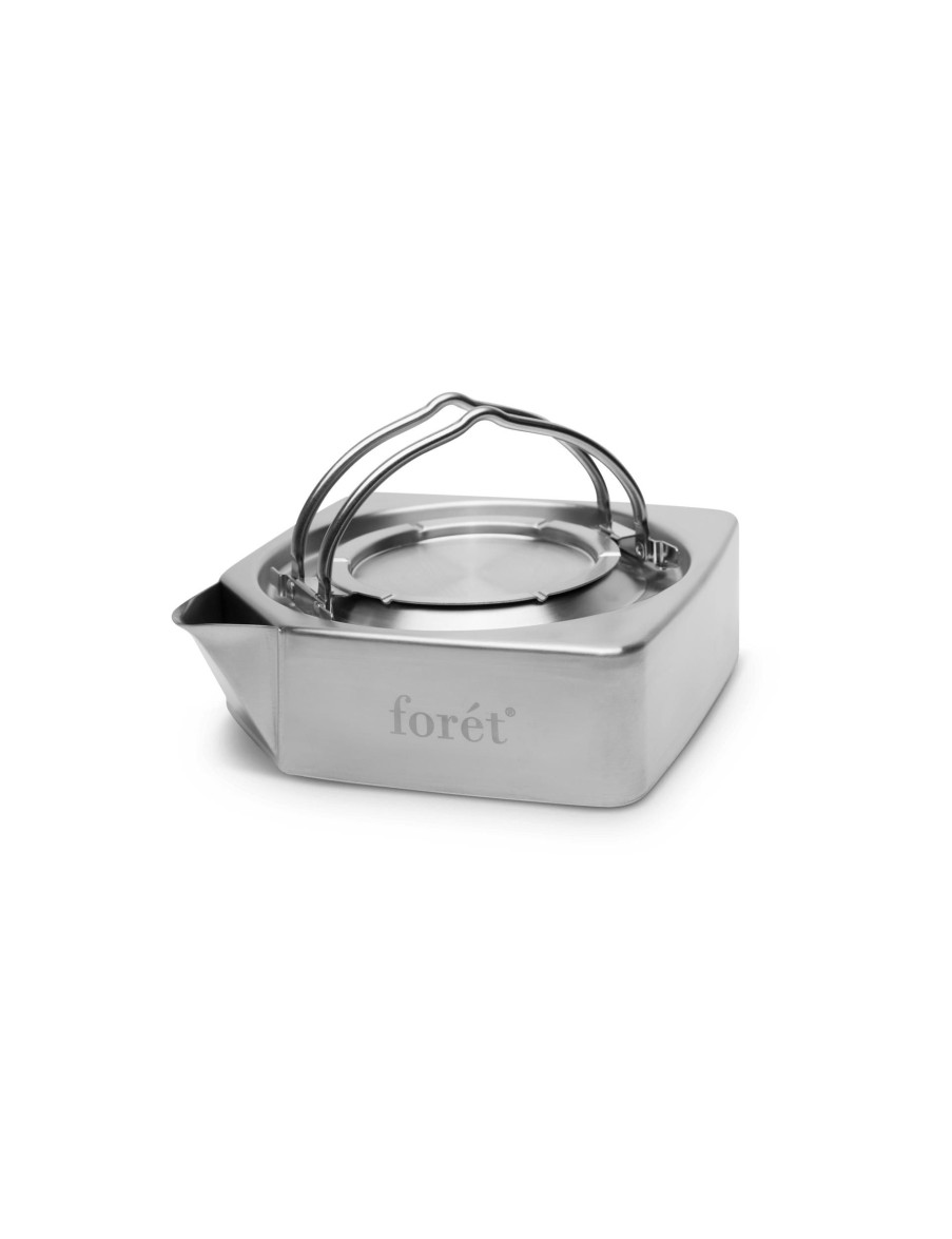 Forét Muranokajiya X Foret-Square Kettle-Stainless Steel | Outdoor Goods