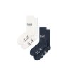 Forét Alone Socks 2-Pack-Navy/Cloud | Goods